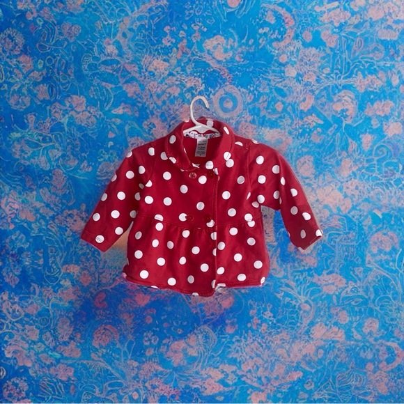 Carter's pink pea coat - Picture 5 of 5